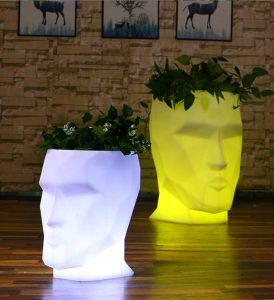 LED Flower Lights in Vase