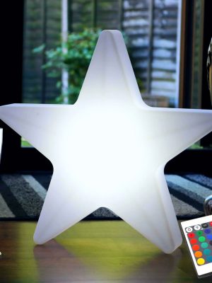 large light up star outdoor