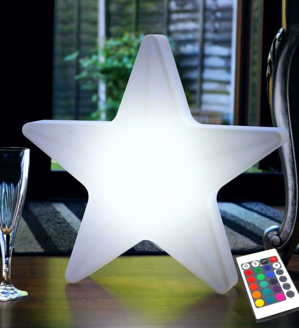 large light up star outdoor