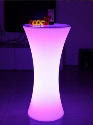 led cocktail table