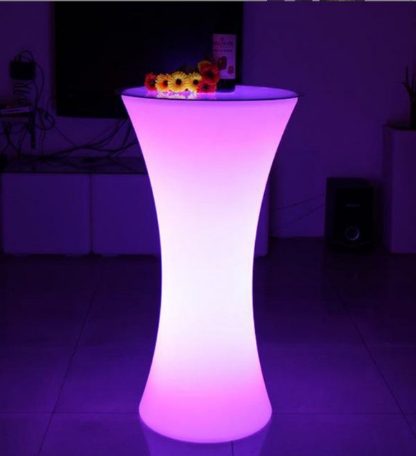 led cocktail table