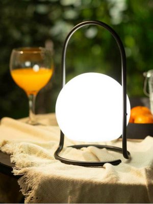outdoor rechargeable table lamp
