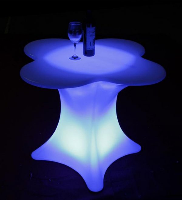 led coffee table